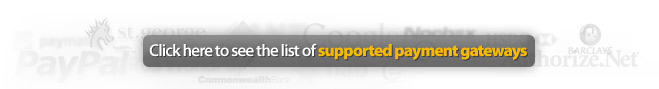 Supported payment gateways and banks
