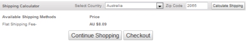 shipping calculation